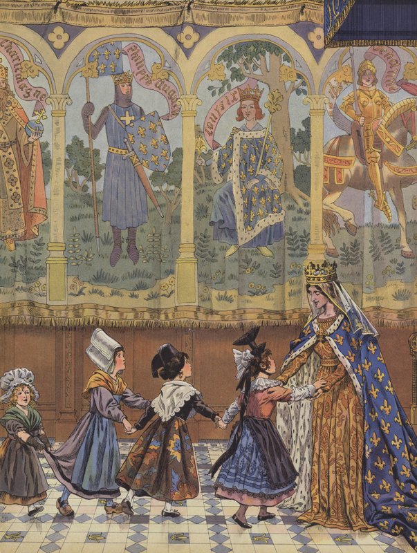 De franske provinser knyttet til kongeriget Frankrig under Ludvig XI