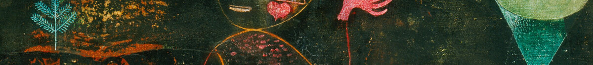 Fiskenes magi (Paul Klee), Detail: Figur mit roter Hand