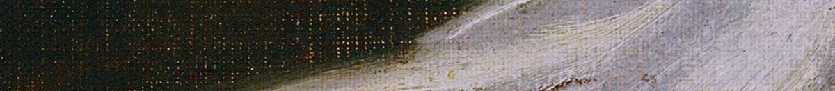 Verdens oprindelse (Gustave Courbet), Detail: Weißes Laken links