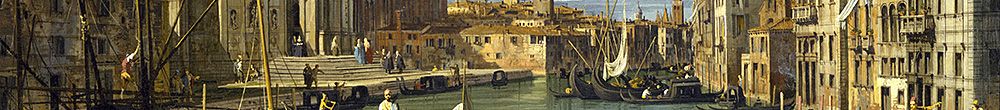 Indgangen til Canal Grande, Venedig (Giovanni Antonio Canal)