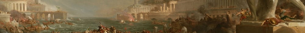 Ødelæggelsen af et imperium (Thomas Cole)