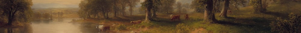Sommereftermiddag, 1865. (Asher Brown Durand)