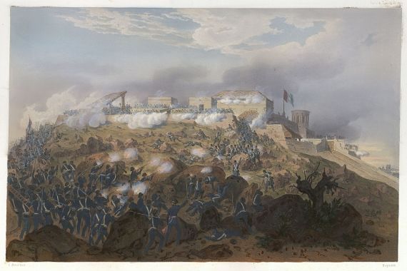 Lithograph by Adolphe Jean-Baptiste Bayot