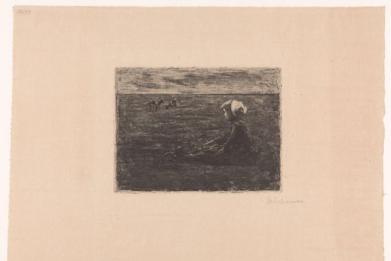 Max Liebermann (signed by artist)