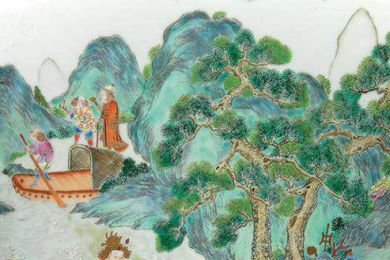 Qing Dynasty   Jiaqing Period Chinese School