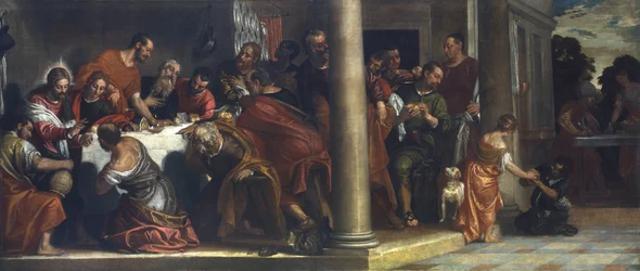 Sidste nadver, ca. 1580 (olie på lærred)