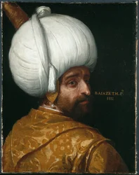 Bayezid I (olie på lærred)