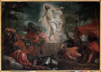 The Resurrection, ca. 1580 (olie på lærred)