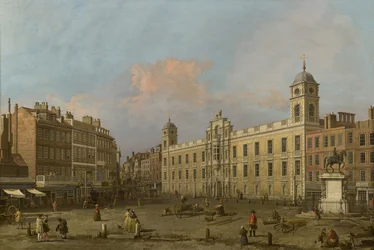 London, udsigt over Northumberland House, mod øst