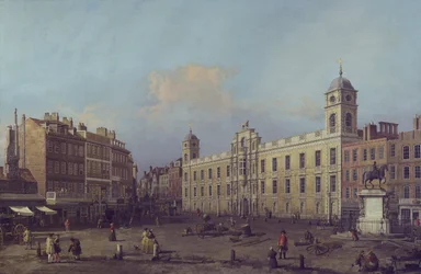 London, udsigt over Northumberland House, mod øst