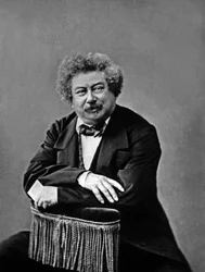 Alexandre Dumas den ældre, ca. 1860 (foto)