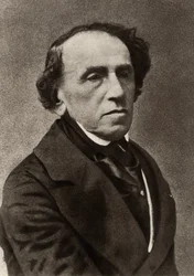 Giacomo Meyerbeer (1791-1864) (Jakob Liebmann Beer) Tysk komponist, der slog sig ned i Paris og etablerede sig som en førende komponist af fransk storopera (s/h foto)