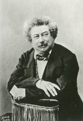 Portræt af Alexandre Dumas
