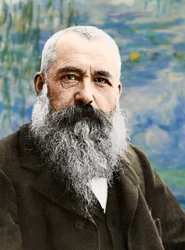 Portræt af Claude Monet, ca. 1899 (foto)