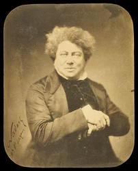 Portræt af Alexandre Dumas af Nadar