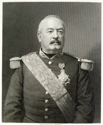 Marshal Bazaine (gravering)