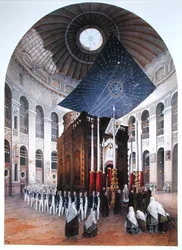 Den Hellige Gravs Kirke, illustration fra 