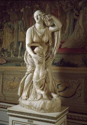 Niobe og hans datter (marmorskulptur)