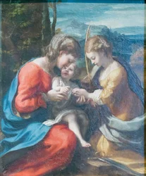 Mystisk ægteskab af Saint Catherine