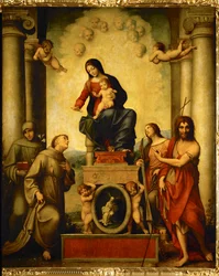 Madonna af Sankt Frans Assisi (maleri på poppeltræ)
