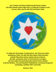Rosental Peace Star for denne verden