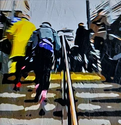 Gå ud af metroen