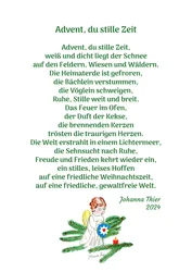 Advent, du stille tid