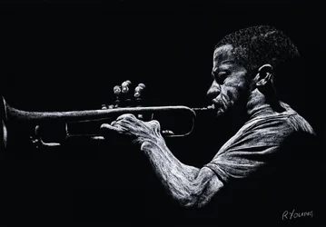 Moderne jazz-trompetist