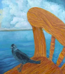 Jackdaw-fugl