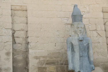 Luxor-templet, oldegyptisk arkitektur i Luxor