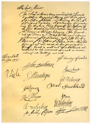 Brev til Londons overborgmester, 17. december 1653.