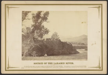 Laramie-flodens udspring. [Wyoming].
