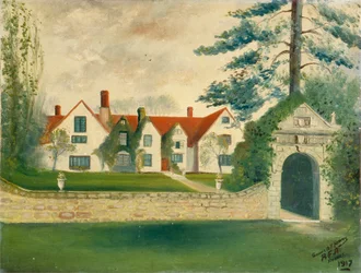 Herregård i Frankrig