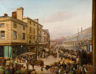 Worcester Street, Birmingham, 1883.