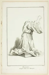 Design: Draperi Arranged On a Model, fra Encyclopédie