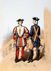 Kongelig vagt for kongen og kavaler, 1700-tallet 1887