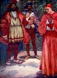 Henry sendte Wolsey væk fra retten, c1529, 1905.