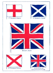 Hvordan Union Jack blev lavet, 1905.