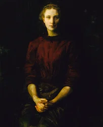 Portræt af en dame fru William B. Cabot, 1900-1902.