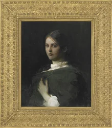 Portræt af Kunstnerens ældste Datter, 1893-94