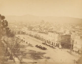 Mexicanske synspunkter. Mexico, Mercaderes Portal.