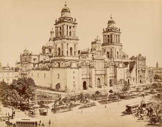 Vistas Mexicanas. Mexico. Katedralen.