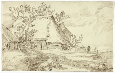 Gård under stråtag