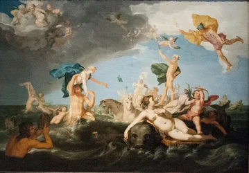 Svensk:  Neptunus triumftåg Neptuns triumf