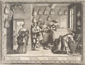Arbejdsformidlingen, ca. 1633.