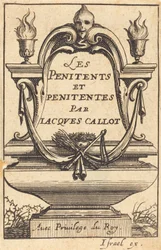 Frontispice til Callots "The Penitents"