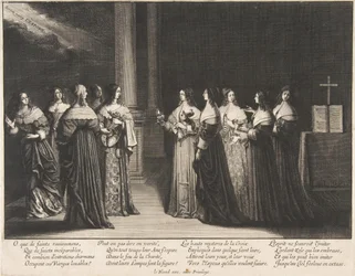 De vise jomfruer nægter olie til de tåbelige jomfruer, ca. 1635.