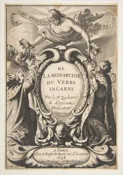Titelside: Fra det inkarnerede ords monarki, 1638.