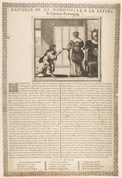 Ung Frues svar på kaptajnens brev, ca. 1636.