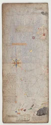 Catalansk atlas, ark 5, 1375